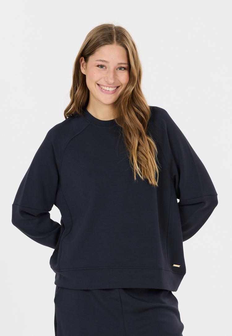 Athlecia Athlecia Jacey Sweatshirt Damen - 2101 Dark Sapphire - 3 | SportScheck