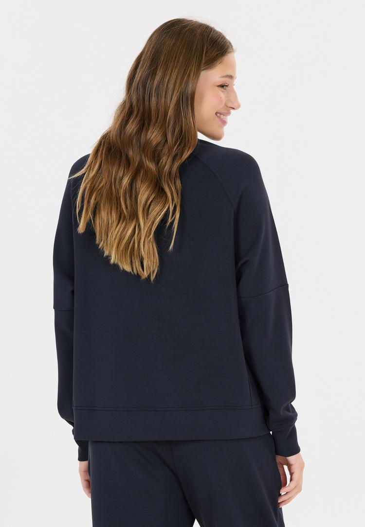 Athlecia Athlecia Jacey Sweatshirt Damen - 2101 Dark Sapphire - 4 | SportScheck