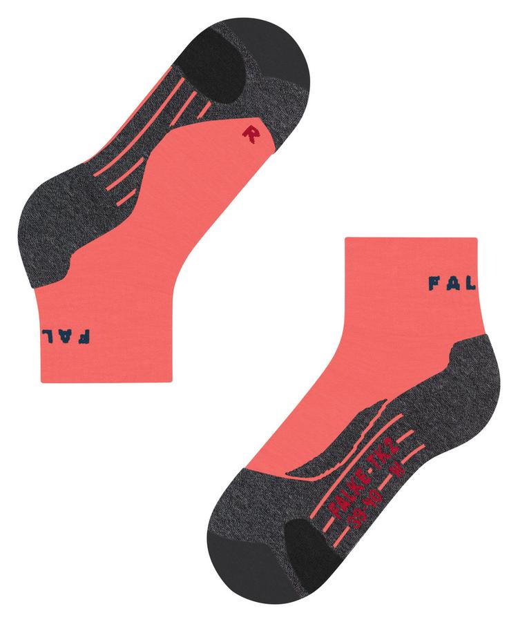 Falke Falke TK2 Explore Short Socken Damen - coral (8017) - 3 | SportScheck