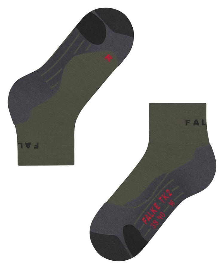 Falke Falke TK2 Explore Short Socken Herren - olive (7830) - 2 | SportScheck