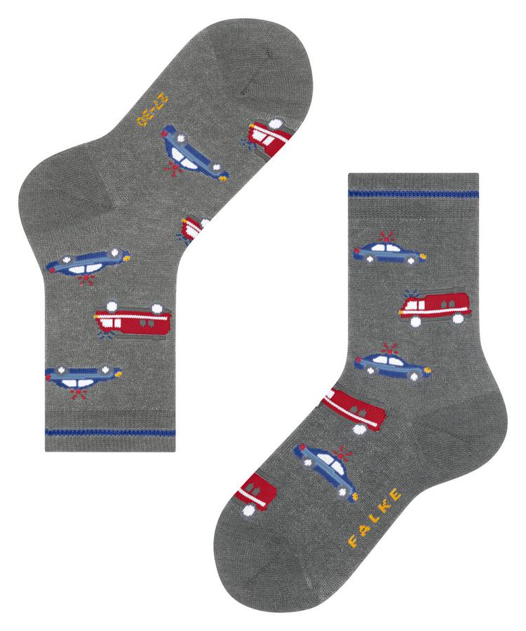 Falke Falke Police and Fire Cars Socken Kinder - light greymel. (3390) - 2 | SportScheck