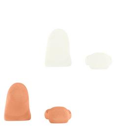 Rückansicht von Burlington Freizeitsocken Damen offwhite-neon red (2048)