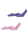 Burlington Everyday Invisible 2-Pack Socken Damen - foxglove (6638)