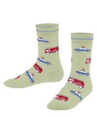 Falke Police and Fire Cars Socken Kinder - jade (7376)