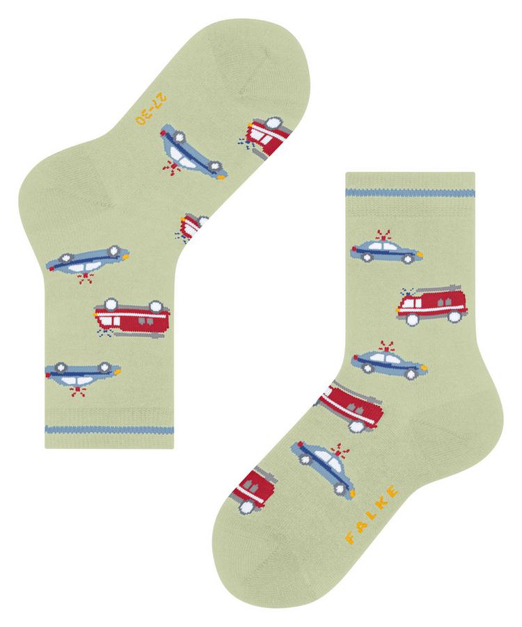 Falke Falke Police and Fire Cars Socken Kinder - jade (7376) - 2 | SportScheck