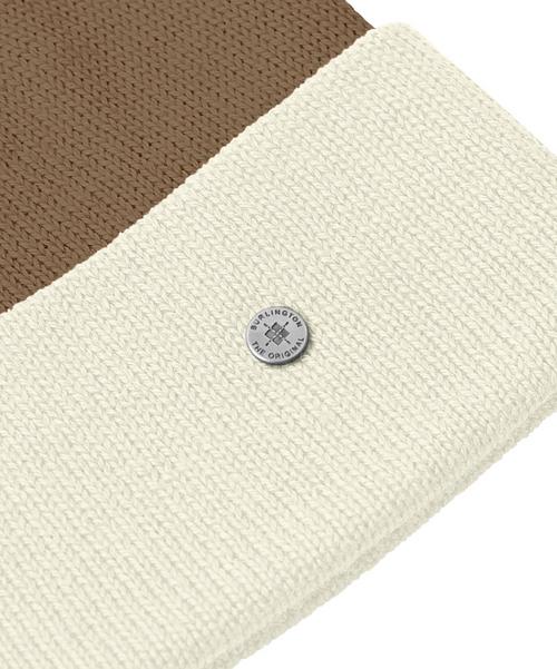 Rückansicht von Burlington Laufmütze woolwhite (2060)