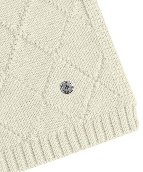 Rückansicht von Burlington Schal woolwhite (2060)