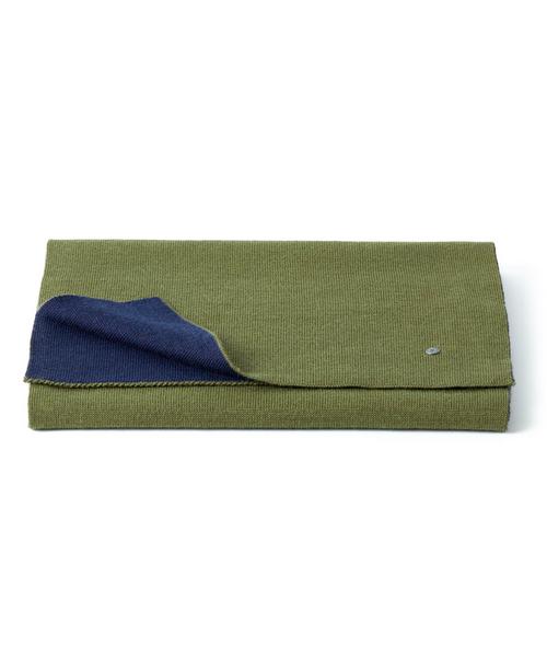 Rückansicht von Burlington Schal green leaf (7271)