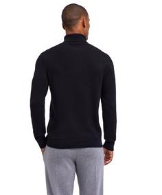 Rückansicht von Falke Strickpullover Herren black (3000)