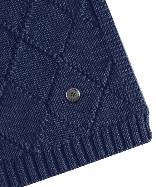 Rückansicht von Burlington Schal classyblue (6619)