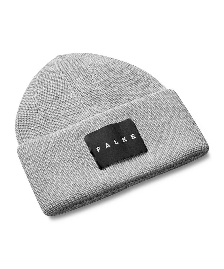Falke Falke Merino X-Fine Big Label Beanie - light grey (3400) - 0 | SportScheck