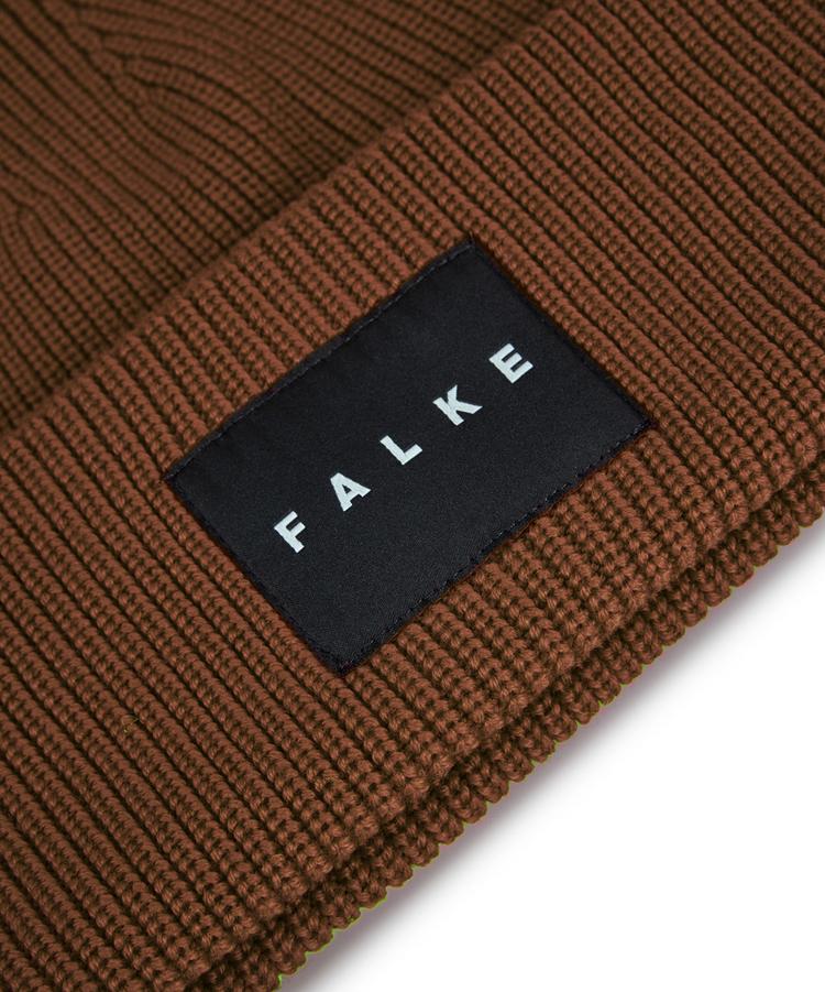 Falke Falke Merino X-Fine Big Label Beanie - brown (5100) - 3 | SportScheck