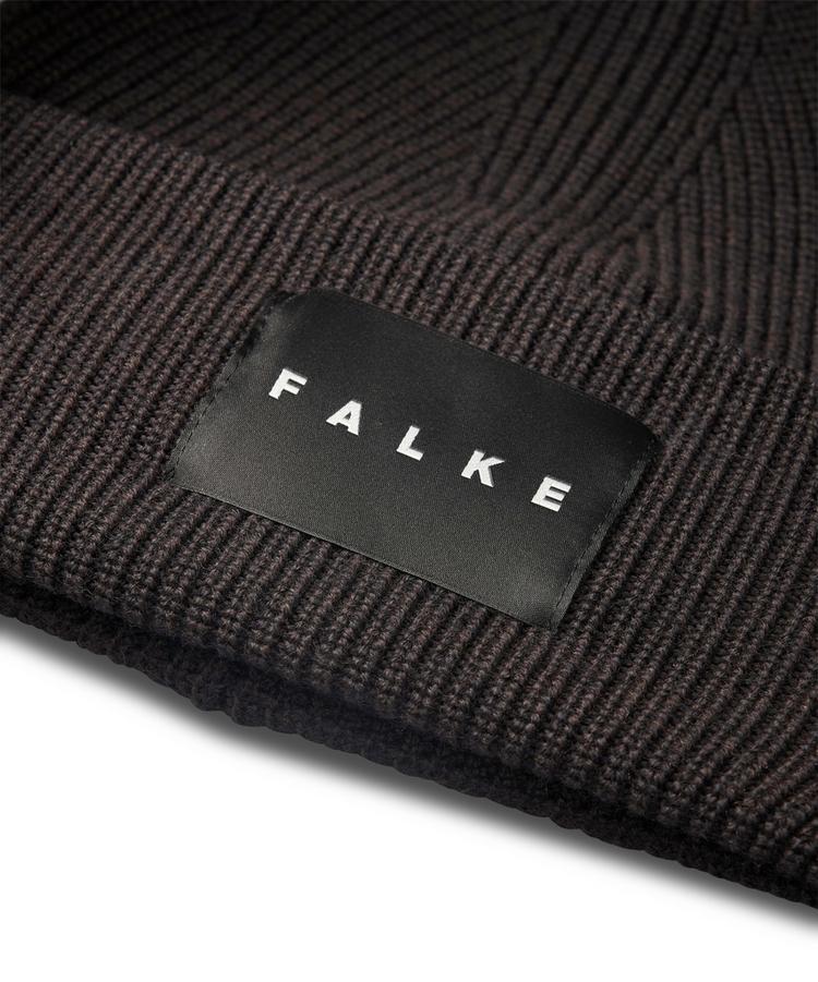 Falke Falke Merino X-Fine Big Label Beanie - brown mel. (5106) - 0 | SportScheck