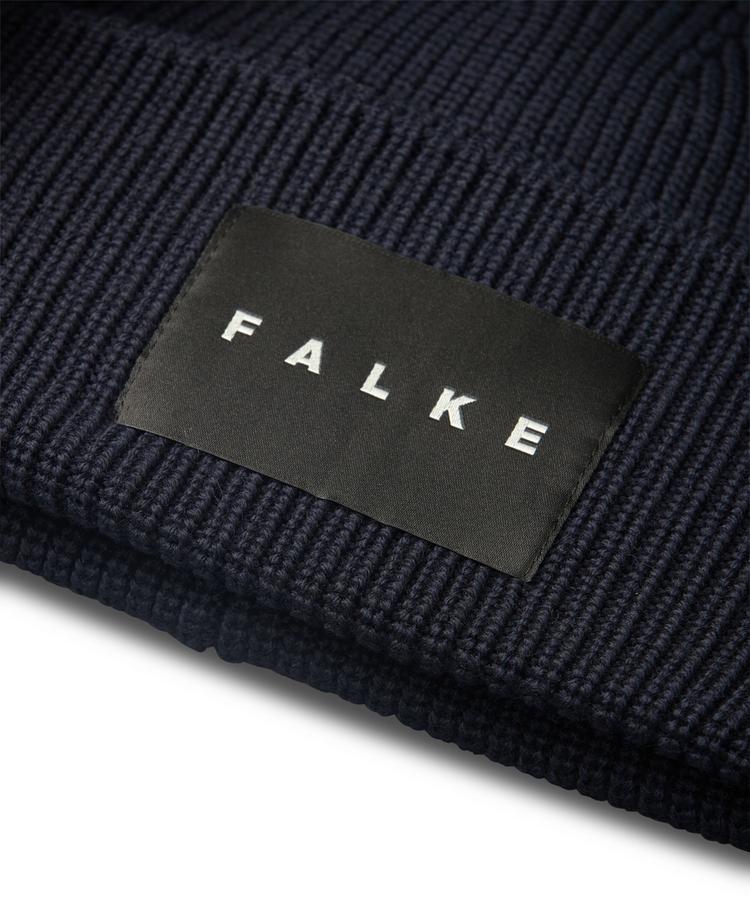 Falke Falke Merino X-Fine Big Label Beanie - night sky (6437) - 0 | SportScheck