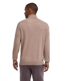 Rückansicht von Falke Strickpullover Herren pebble mel (4044)