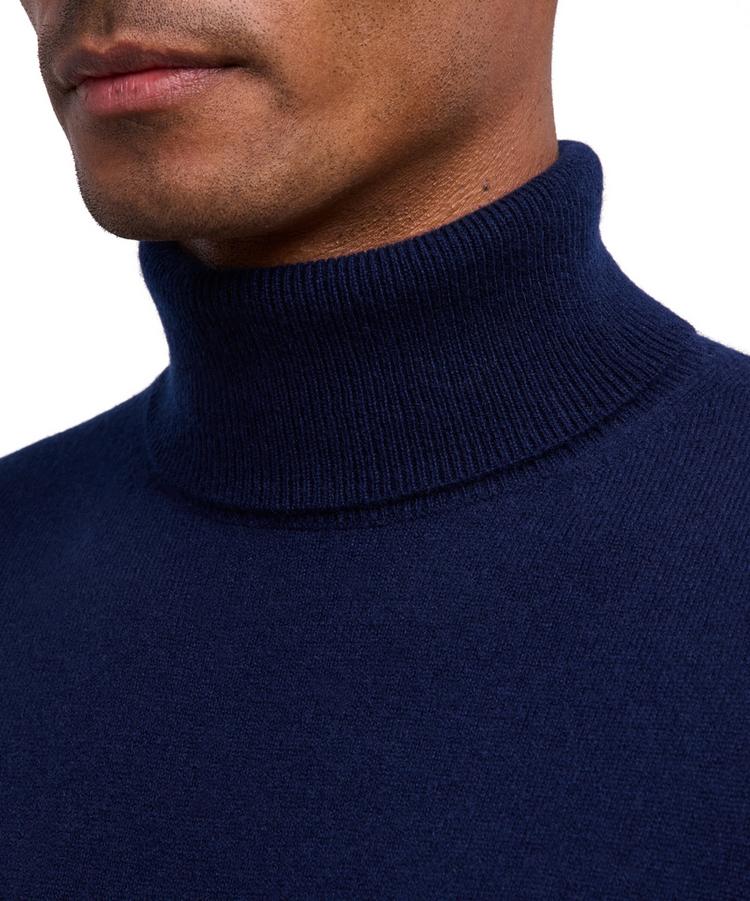 Falke Falke Pure Cashmere Roll Neck m Strickpullover Herren - night sky (6437) - 2 | SportScheck