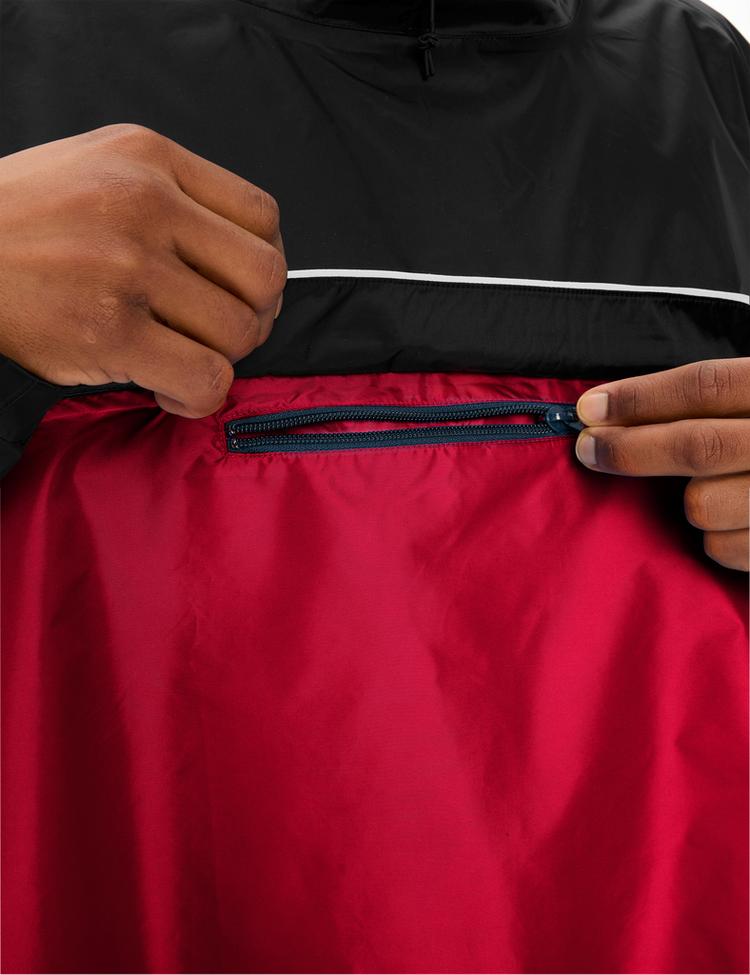 VAUDE VAUDE Valero Poncho Poncho - red - 0 | SportScheck