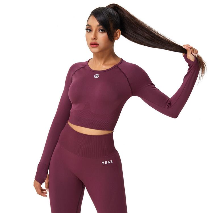 YEAZ YEAZ LEGEND Croptop Damen - Summer Grape - 0 | SportScheck