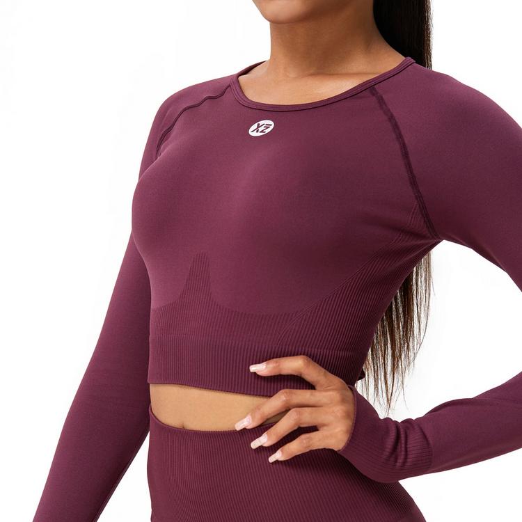 YEAZ YEAZ LEGEND Croptop Damen - Summer Grape - 3 | SportScheck