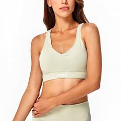Rückansicht von YEAZ CELEB Sport-BH Damen Lime Touch