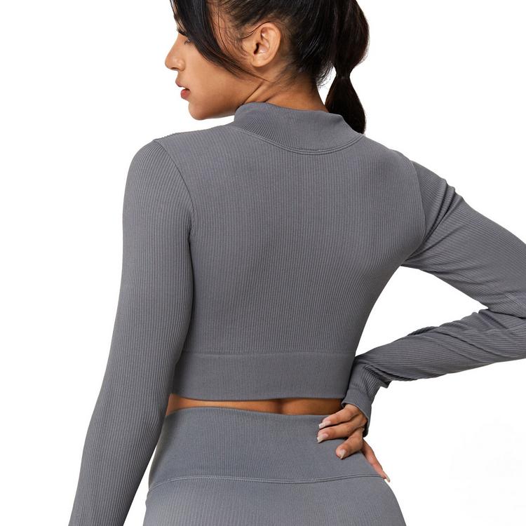 YEAZ YEAZ RUNWAY Croptop Damen - Onyx Shadow - 1 | SportScheck