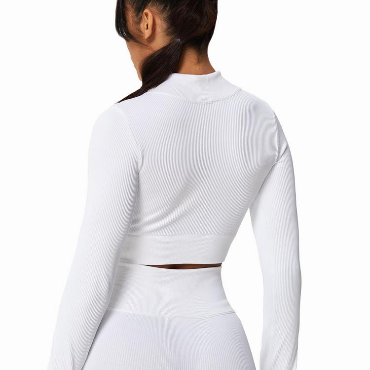 YEAZ YEAZ RUNWAY Croptop Damen - Sea Salt - 1 | SportScheck