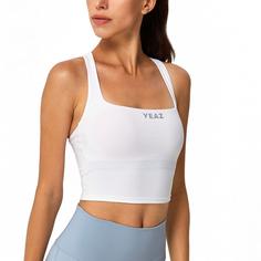 Rückansicht von YEAZ SHOW Sport-BH Damen Sea Salt