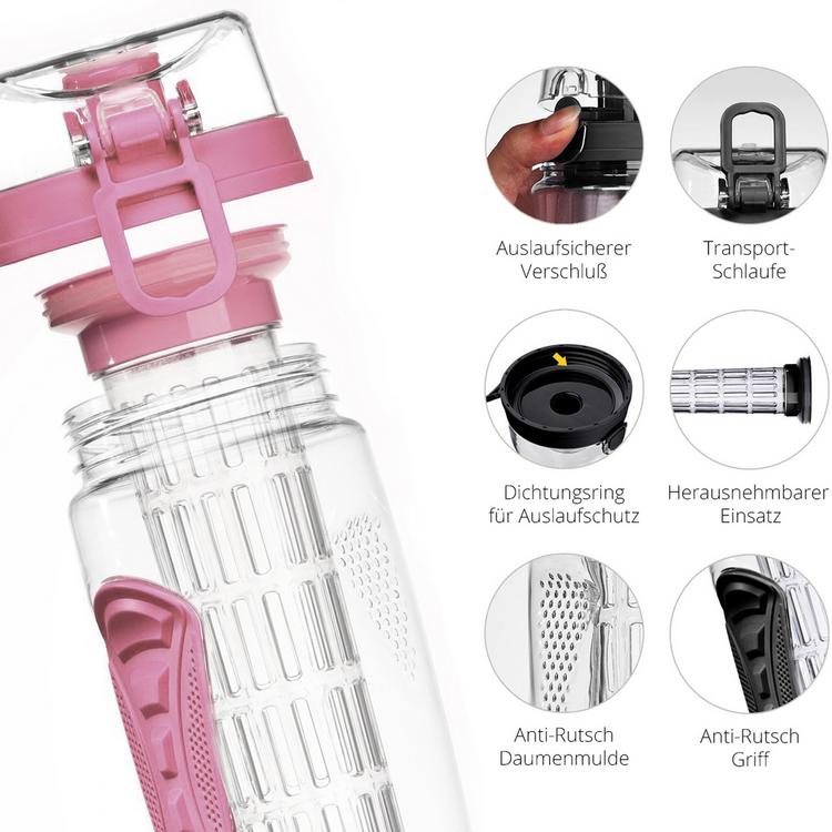 LaVAGUE LaVAGUE VITALITY Trinkflasche - Cherry Blossom - 0 | SportScheck