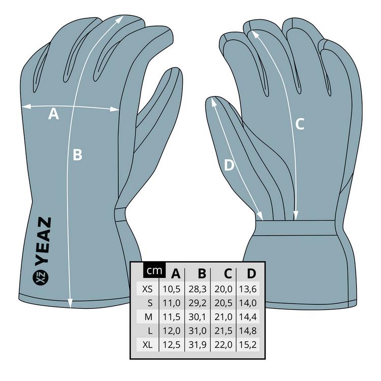 YEAZ YEAZ RIDIN Handschuh - Ice Blue - 3 | SportScheck