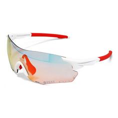 YEAZ SUNELATION Sportbrille Crystal White