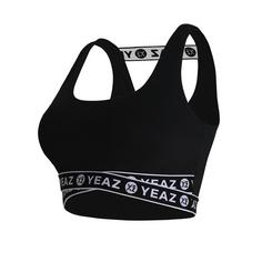 YEAZ REVOLUTE Sport-BH Damen Endless Black
