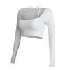 YEAZ CLUB LEVEL Langarmshirt Damen - White Focus