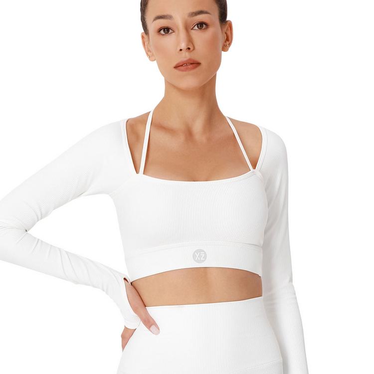 YEAZ YEAZ CLUB LEVEL Langarmshirt Damen - White Focus - 0 | SportScheck