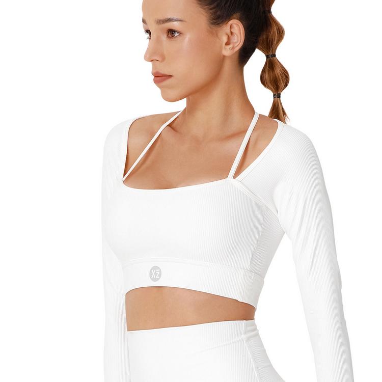 YEAZ YEAZ CLUB LEVEL Langarmshirt Damen - White Focus - 1 | SportScheck
