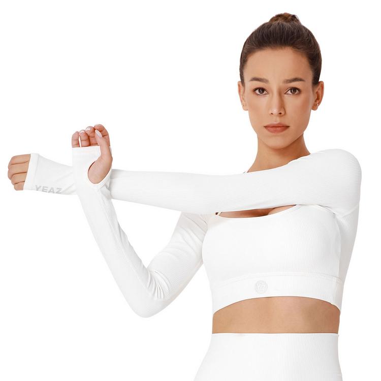 YEAZ YEAZ CLUB LEVEL Langarmshirt Damen - White Focus - 2 | SportScheck