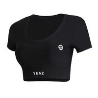 YEAZ CLUB LEVEL Croptop Damen - Black Magic