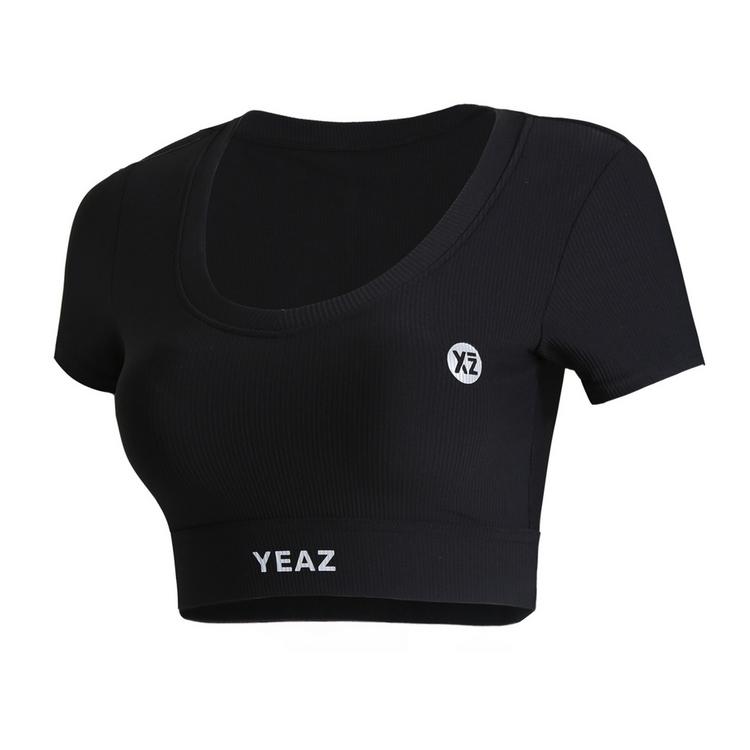 YEAZ YEAZ CLUB LEVEL Croptop Damen - Black Magic - 0 | SportScheck