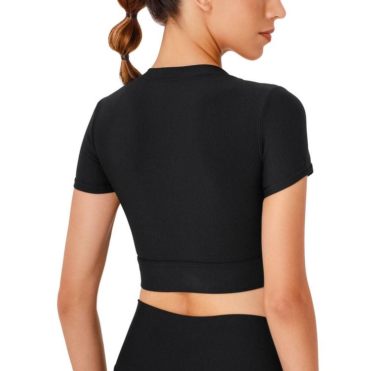 YEAZ YEAZ CLUB LEVEL Croptop Damen - Black Magic - 1 | SportScheck