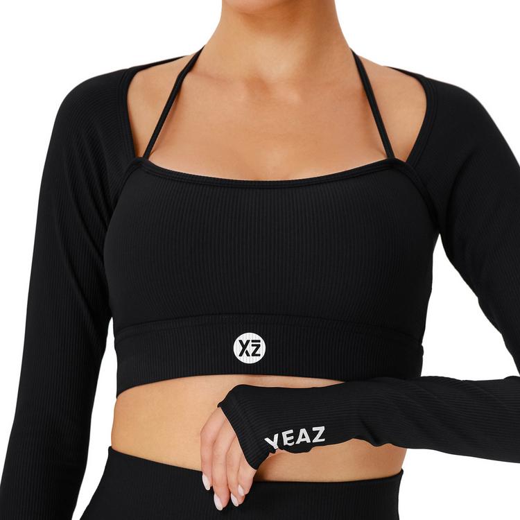 YEAZ YEAZ CLUB LEVEL Langarmshirt Damen - Black Magic - 3 | SportScheck