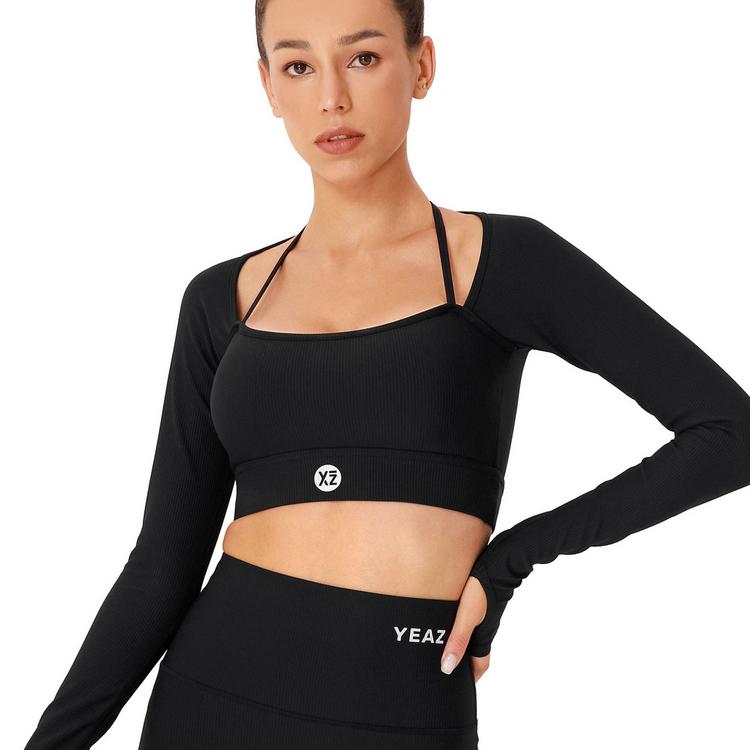 YEAZ YEAZ CLUB LEVEL Langarmshirt Damen - Black Magic - 0 | SportScheck