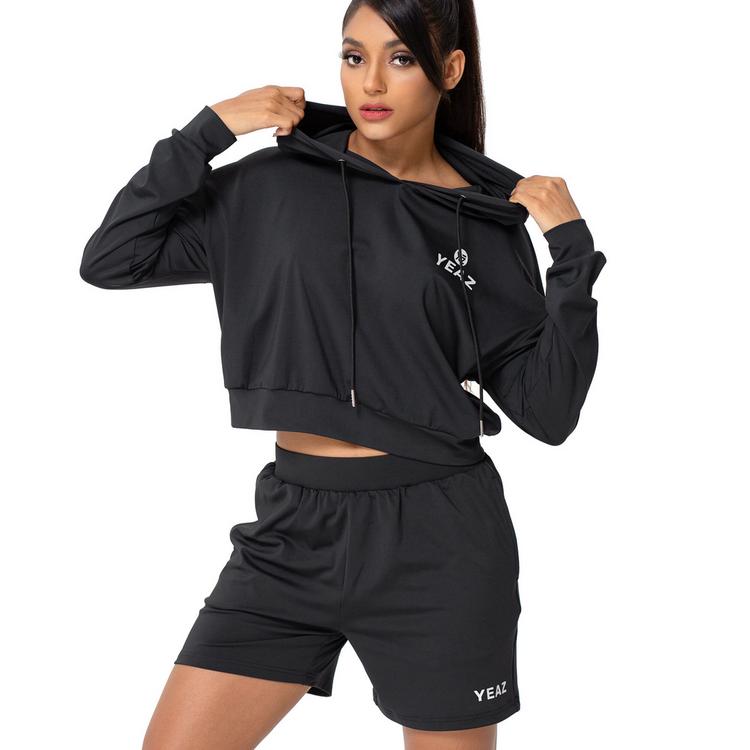 YEAZ YEAZ MOOD Langarmshirt Damen - Endless Black - 1 | SportScheck