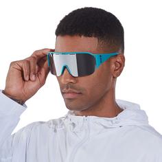 Rückansicht von YEAZ SUNVIBE Sportbrille Speed Green