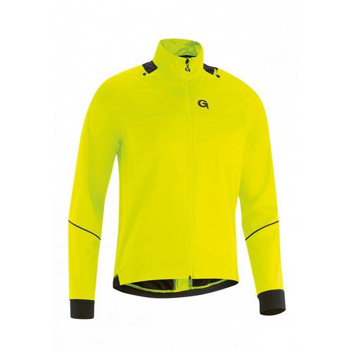 Rückansicht von Gonso Bike Leonte Fahrradjacke Herren Gelb