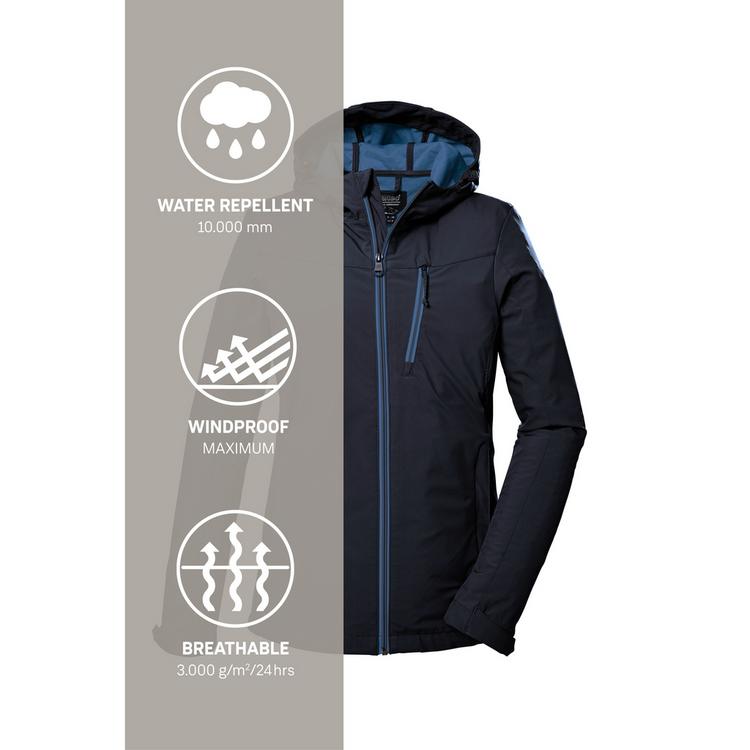 KILLTEC KILLTEC KOS 89 WMN SFTSHLL JCKT Softshelljacke Damen - Blau3044 - 4 | SportScheck