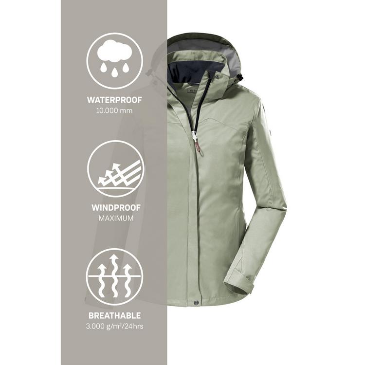 KILLTEC KILLTEC KOS 133 Softshelljacke Damen - Gr&uuml;n2046 - 3 | SportScheck