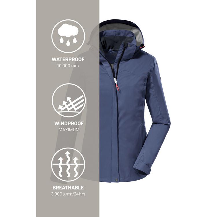KILLTEC KILLTEC KOS 133 Softshelljacke Damen - Blau3032 - 4 | SportScheck