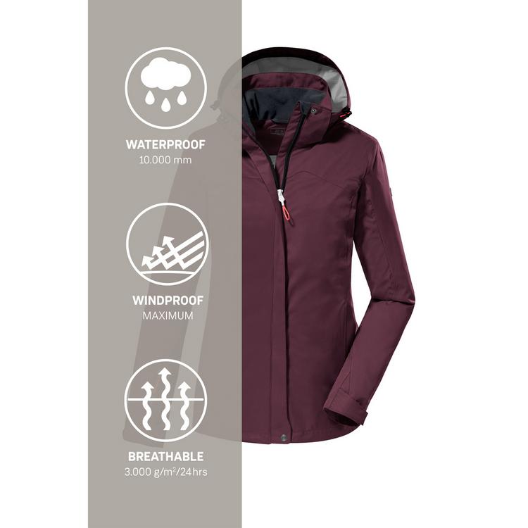 KILLTEC KILLTEC KOS 133 Softshelljacke Damen - Violett393 - 3 | SportScheck