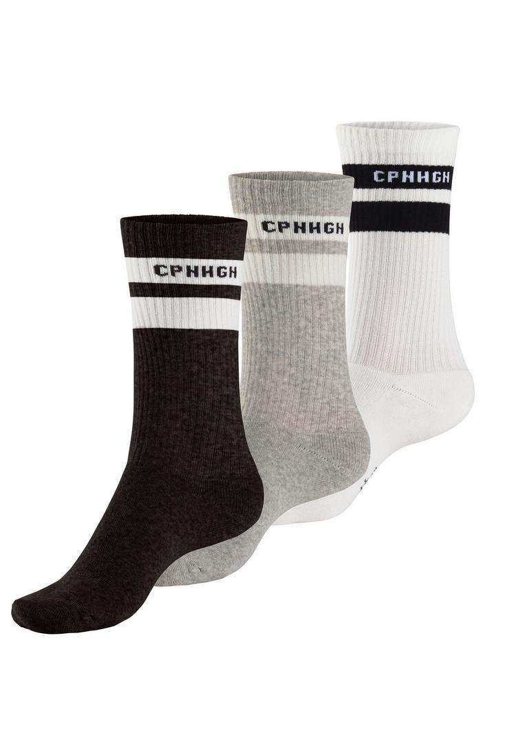 Copenhagen Studios Copenhagen Studios Tennissocken Socken - schwarz - wei&szlig; - grau - 0 | SportScheck