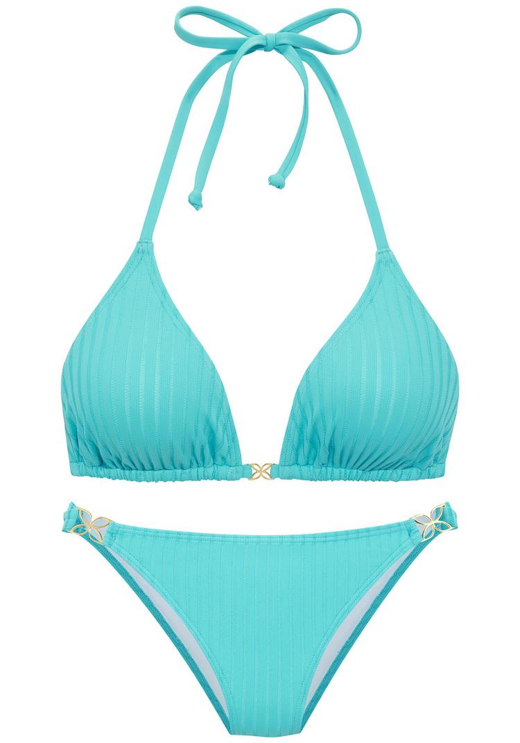 Lascana Lascana Triangel-Bikini Bikini Set Damen - t&uuml;rkis - 0 | SportScheck