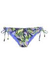 S.OLIVER Bikini-Hose Bikini Hose Damen - gr&uuml;n-blau bedruckt